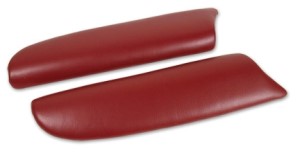Leather ArmRest Pads - Red 97-99
