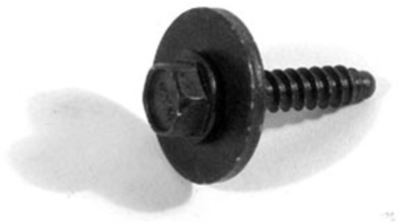 Front Air Dam Screw. Center - 2 Required 05-13