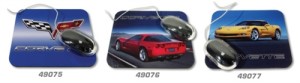 Mouse Pad - Yellow C6 Coupe 