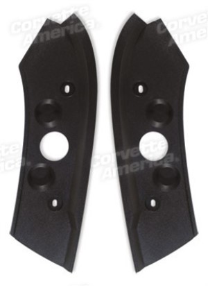 Roof Latch Trim Plate - 86L Coupe 86-88