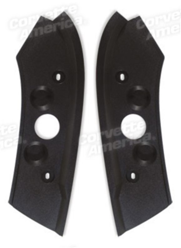 Roof Latch Trim Plate - 86L Coupe 86-88