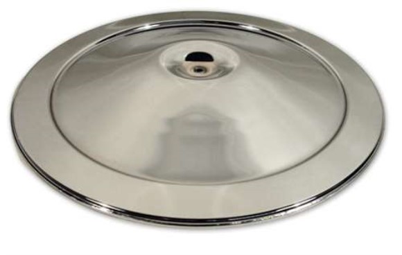 Air Cleaner Lid. Triple Chrome Plated with Silk Screen Decal 66-72