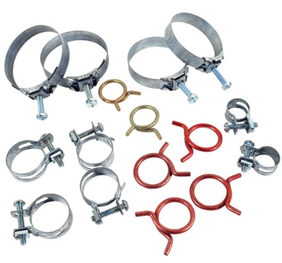 Hose Clamp Kit. 327 High Performance W/O Air Conditioning 63-67