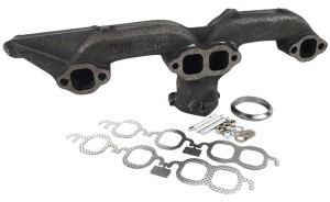 Exhaust Manifold. RH 2.5 Inch 327 Replacement 62-65