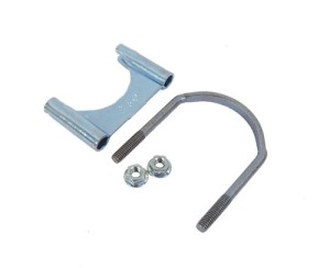 Exhaust Pipe Clamp. 2.5 Inch Flat Top U-Bolt 69-81