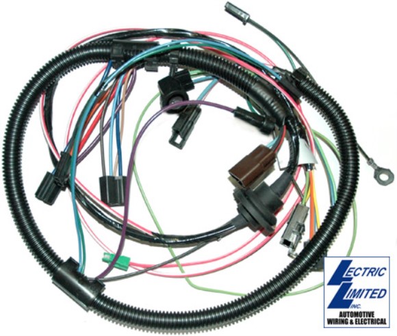 Harness. Air Conditioning W/Heater Wiring - W/Auxiliary Fan - L82 79