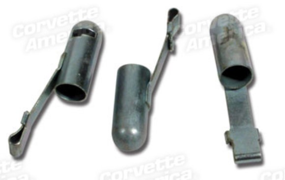 Air Conditioning Indicator Bulb Metal Sockets & Shades. 3 Piece 63-67