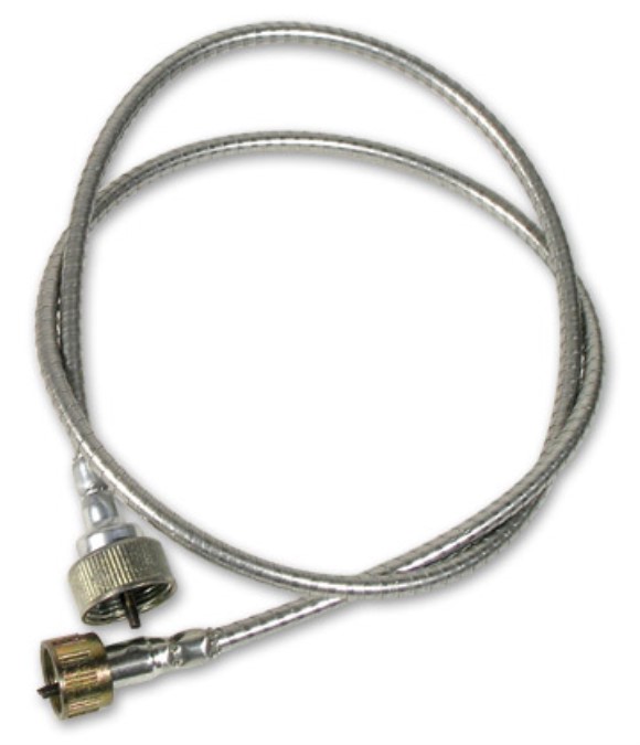 Tachometer Cable. W/Steel Case - 55 V8 55-57