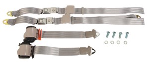 Seat Belts. Lap & Shoulder - Silver 69