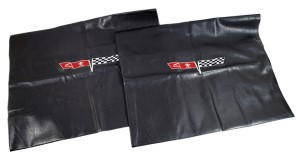 Embroidered T-Top Bags. Black with 1980 Logo 68-82