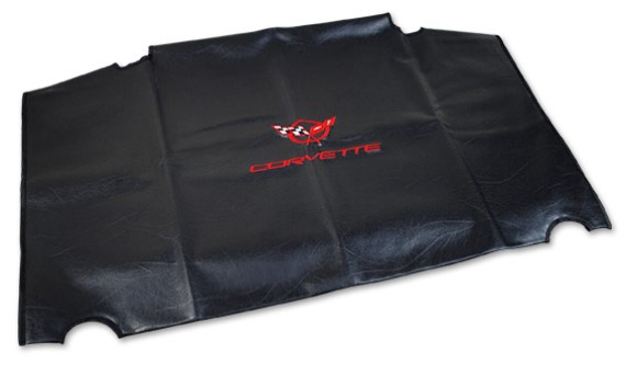 Embroidered Top Bag. Black with Red C5 Logo 97-04