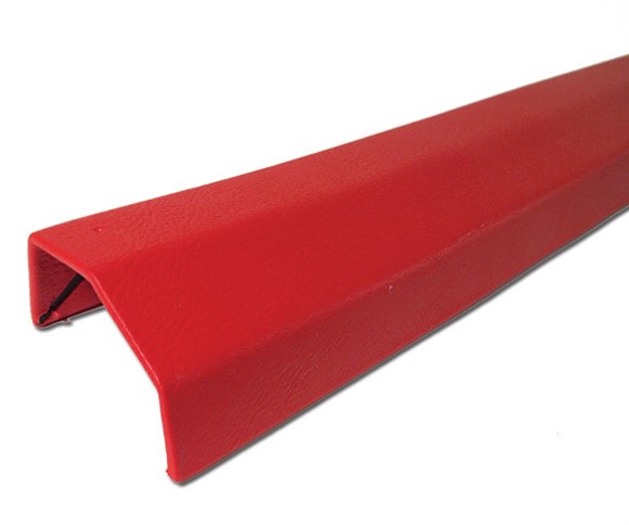 Coupe Rear Window Trim. Red 68-69
