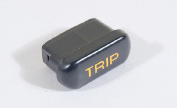 Trip Button Black/Orange 92-93