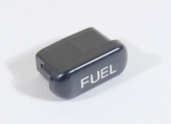Fuel Button Black/White 94-96