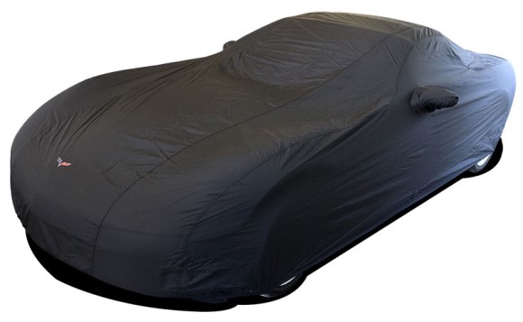 Car Cover. Stormshield Black W/Logo Coupe (exc. Z06) 05-13