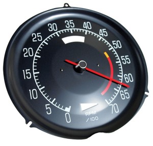 Tachometer. L48 5300 Red Line 75-77