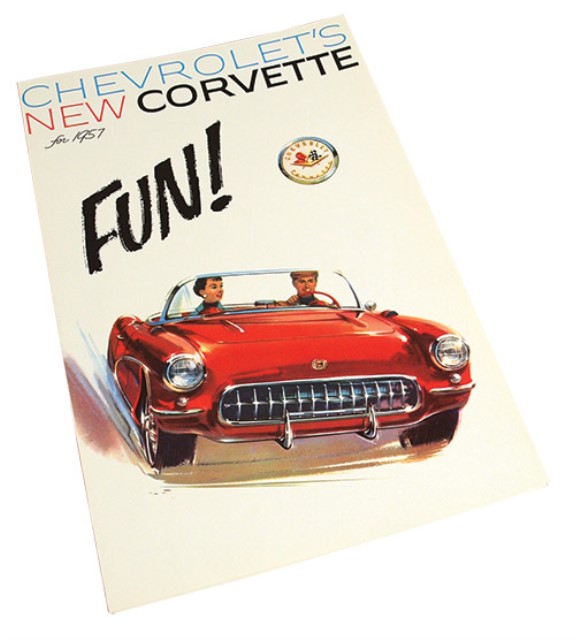 Sales Brochure. Corvette 57