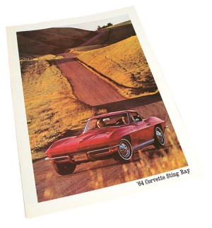 Sales Brochure. Corvette 64