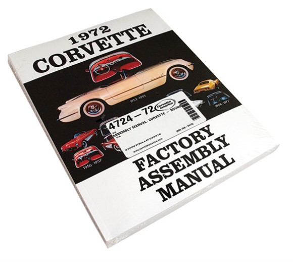 Assembly Manual. Corvette - Bound 72