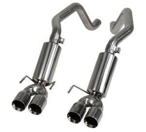 Exhaust System. Quad Power Stainless Steel with Quad 3.5- Tips 09-13