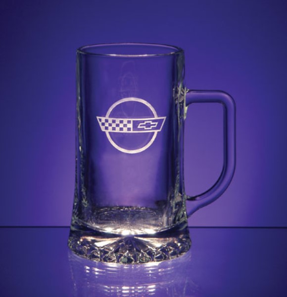Glass Mug Set - 17oz W/C4 Logo 4pc Set 