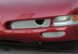 FOG LIGHT GRILLE. PERFORATED