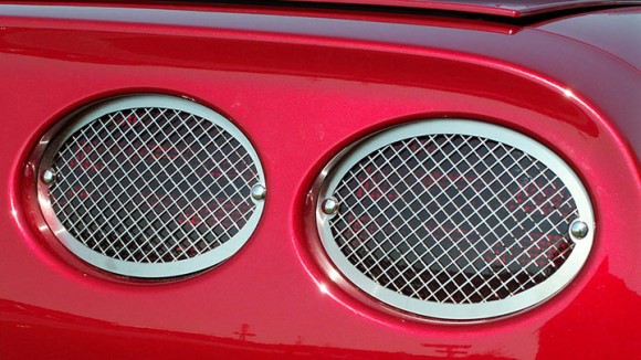 TAILLIGHT GRILLES. LASER MESH