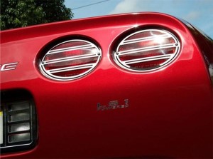 TAILLIGHT GRILLES. POL. SLOTTED