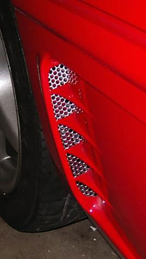 VENTS. SIDE. PERFORATED. 2PC