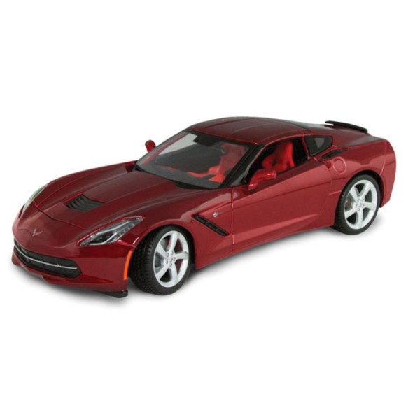 DIE-CAST C7 RED - 1:18 SCALE
