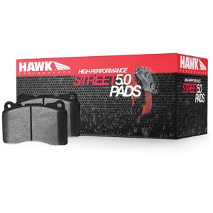 BRAKE PADS. HAWK. FRT. STNGRY ONLY