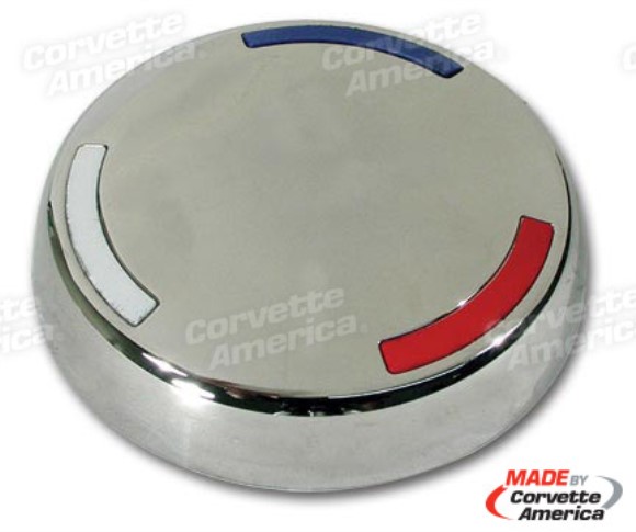 Knock-Off Center Cap. Stainless Steel 63-82