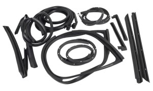 Weatherstrip Kit. Body Coupe 69 Mid-year 10 Piece (Import) 69