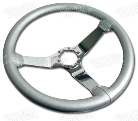 Reproduction Steering Wheel - Silver Pace 78