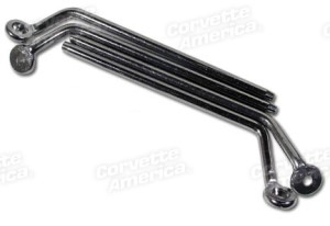 Sunvisor Support Rods. 4 Piece 69-76