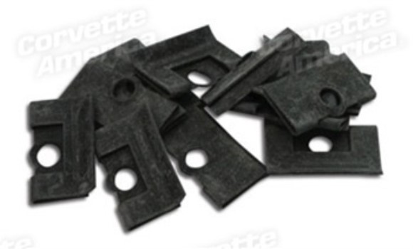 Upper Windshield Inner & Outer Molding Clips. 13 Piece Set 68-82