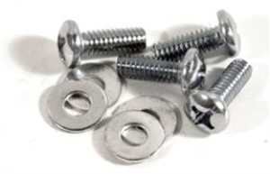 Convertible Top Rear Pin Screw Set. 63-67