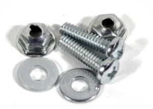 Coupe Side Vent Grille Screw & Nut Set. 64-65