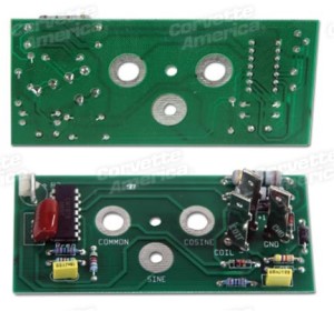 Tachometer Printed Circuit Board. 75-77