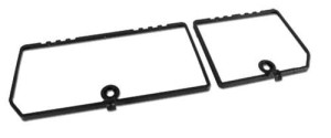 Rear Compartment Unit Door Frames. Unpainted 2 Piece Set 79-82