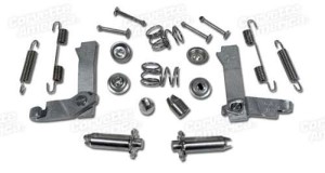 Park Brake Hardware Kit. Anti-Corrosive Stainless Steel 65-82